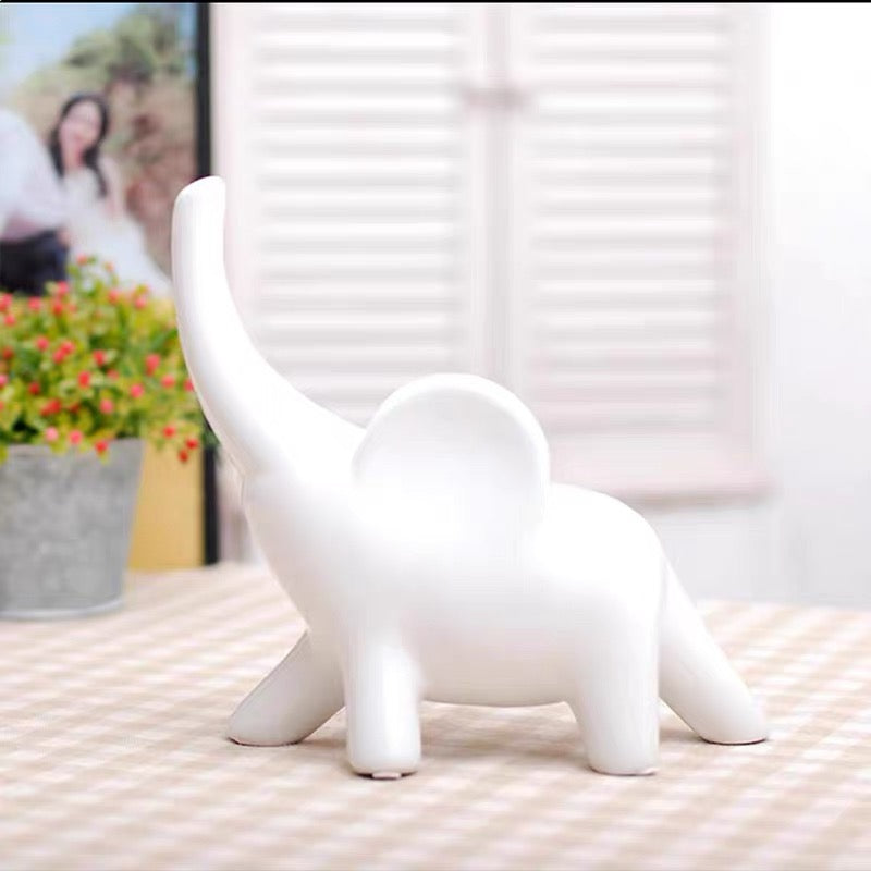 Modern Elephant Sculpture – Matte