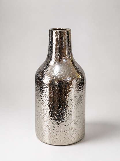 Luxury Metallic Vase Set of 2