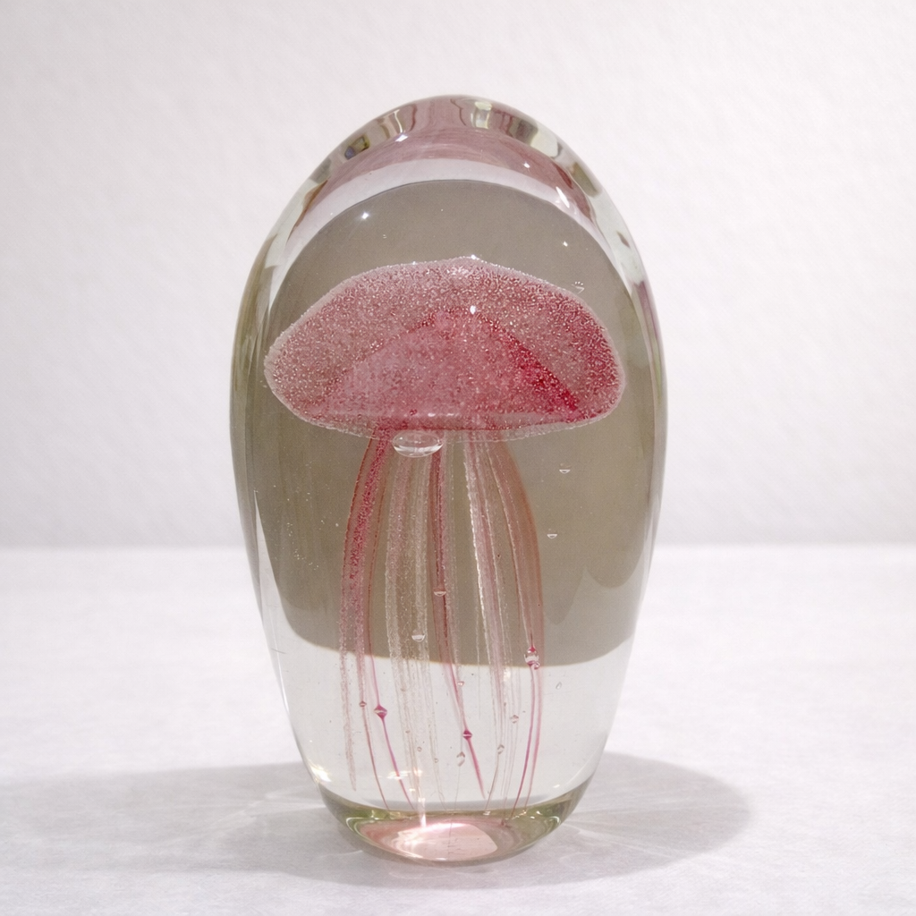 Crystal Jellyfish Sculpture