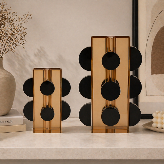 Modern Vase Crystal Décor