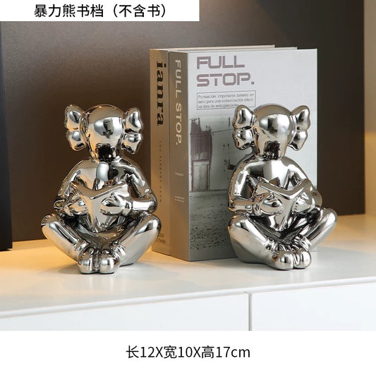 Kaws Character Bookend