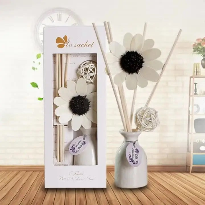 Flower Reed Diffuser Vase - Pack Of 2