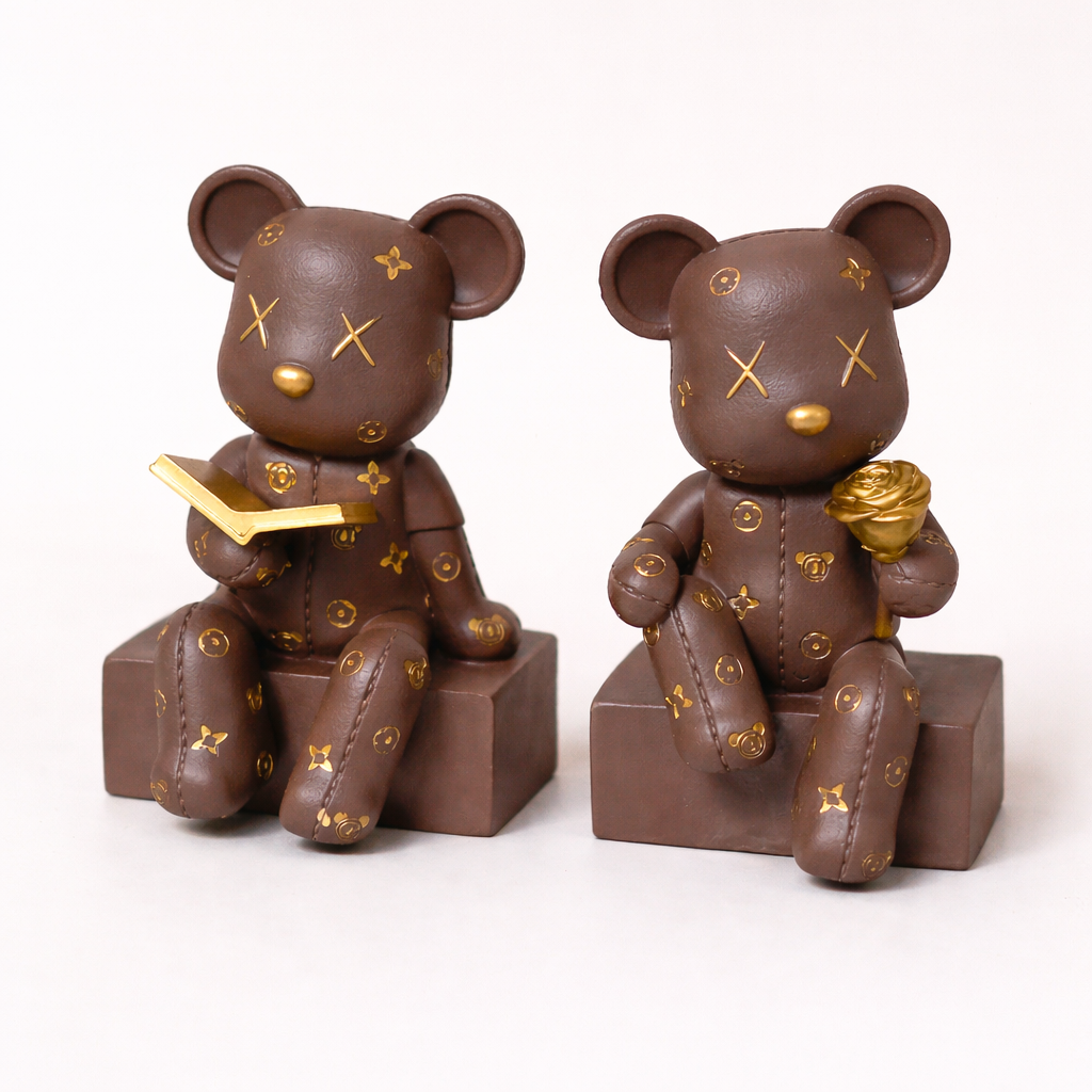 Elegant Bear Decor Figurine