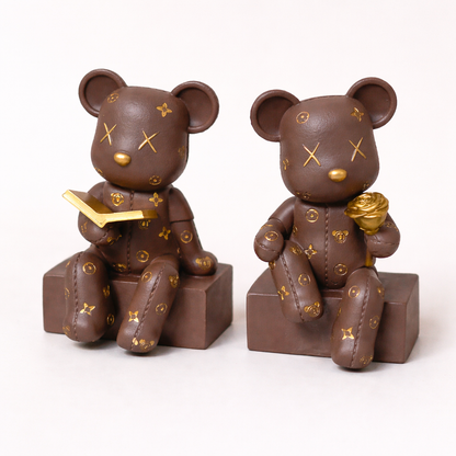 Elegant Bear Decor Figurine