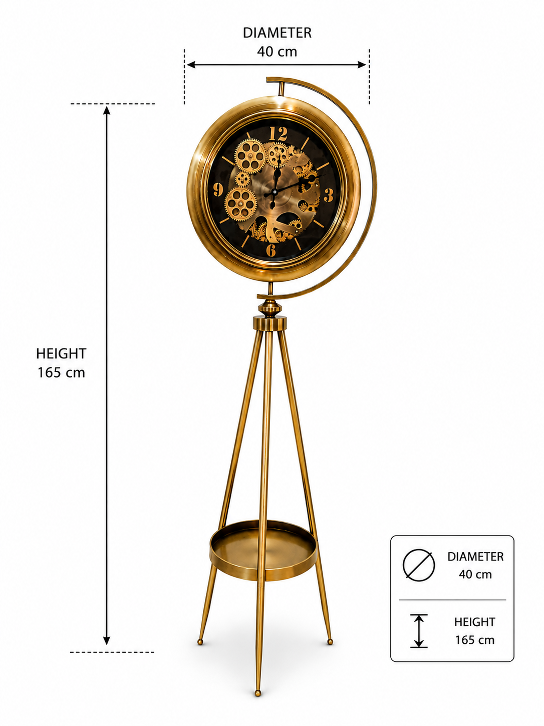 A Floor Clock That Elevates Your Space