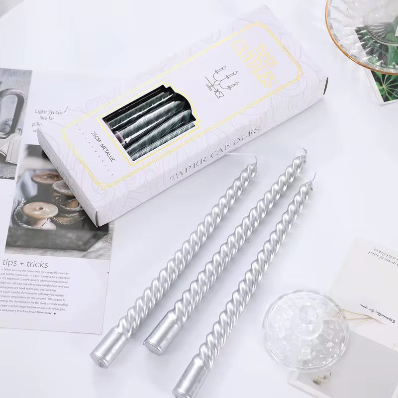Set Of 8 Candle Sticks