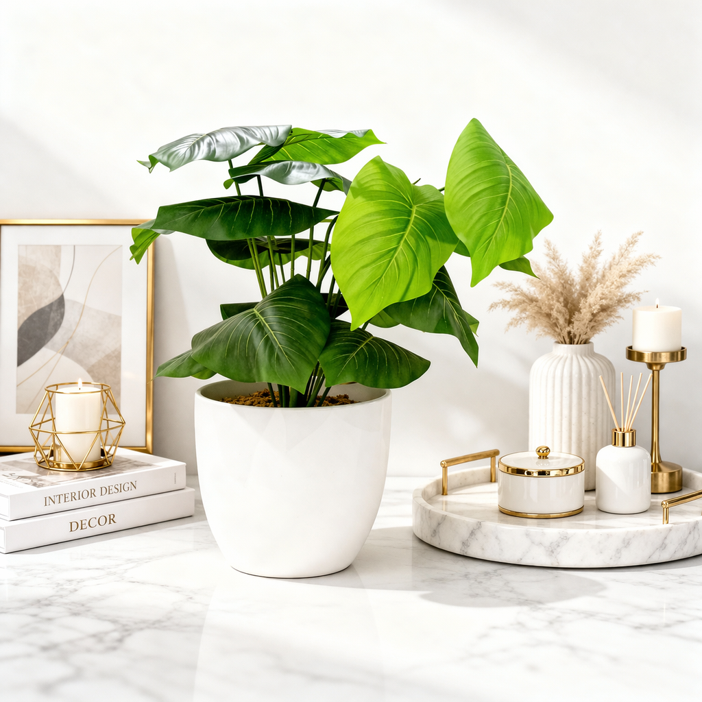 Elegant Artificial Plant with a Luxury Touch