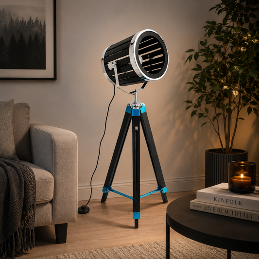 Adjustable Cinema Style Floor Spotlight