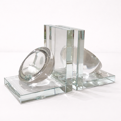 Geometric Crystal Bookends