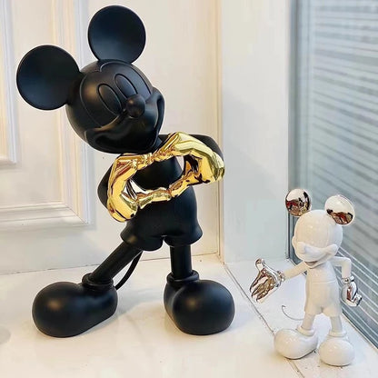 Mickey Love Sculpture 30cm