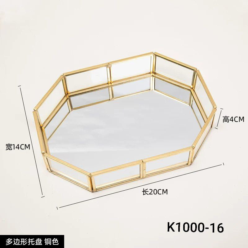 Hexagon Mirror Tray: A Glamorous Touch For Your Decor