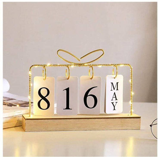 Bow Lighted Calendar