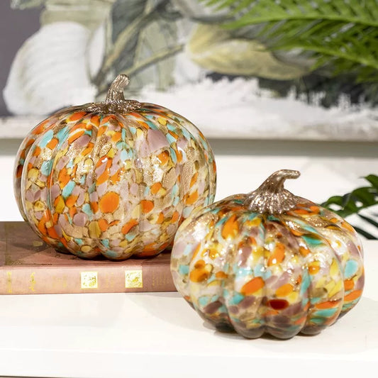 Glass Pumpkins Large Size