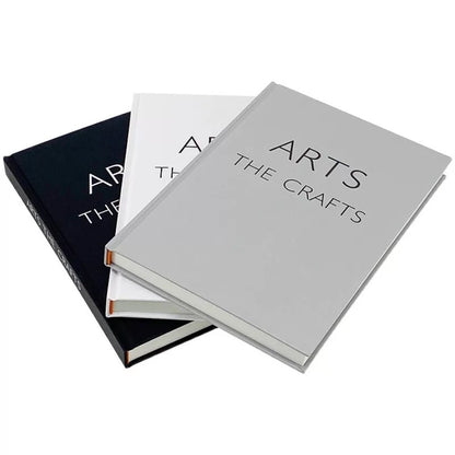Real Book Decoration With Colored Designs