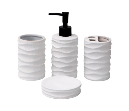 Modern Bathroom Accessories Set – Round Shape