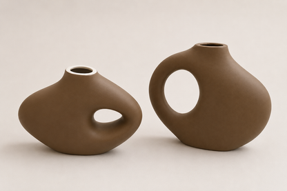 Modern Ceramic Vase Set