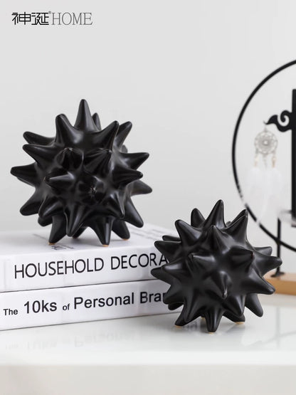 Spiked Orbs, Hand-crafted with a smooth matte finish