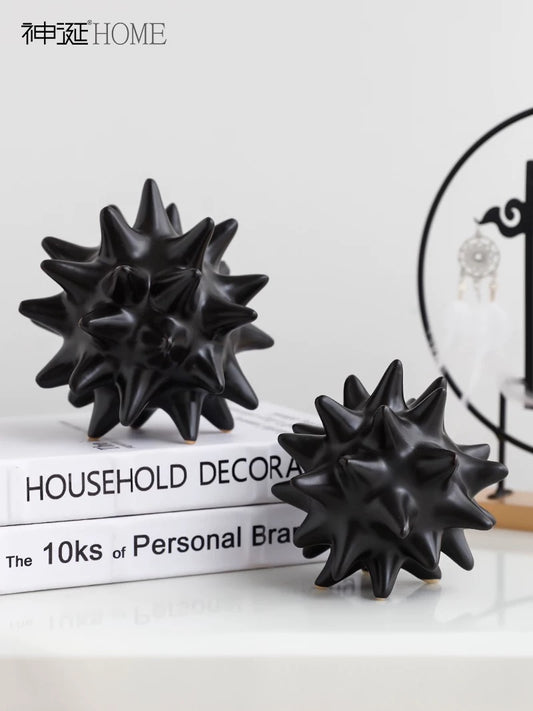 Spiked Orbs, Hand-crafted with a smooth matte finish