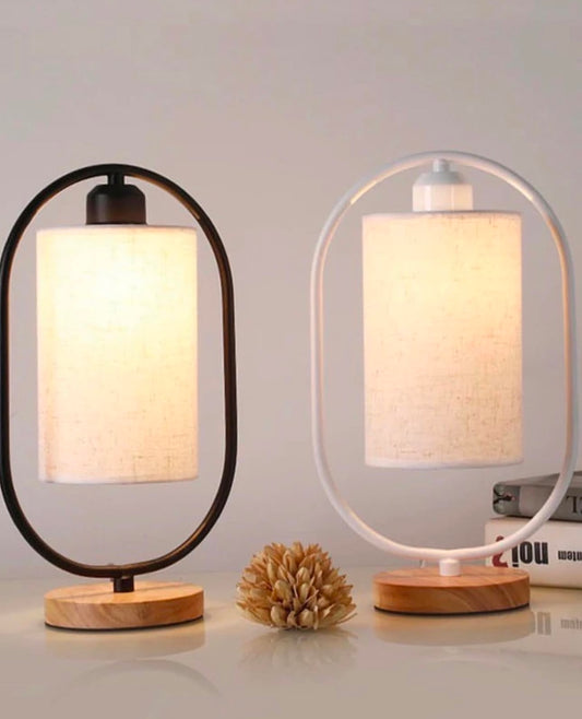 Wooden Lighting Table Lamp - Set Of 2