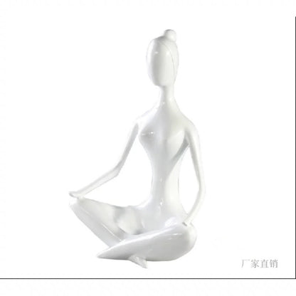 33cm Yoga Girl sculpture