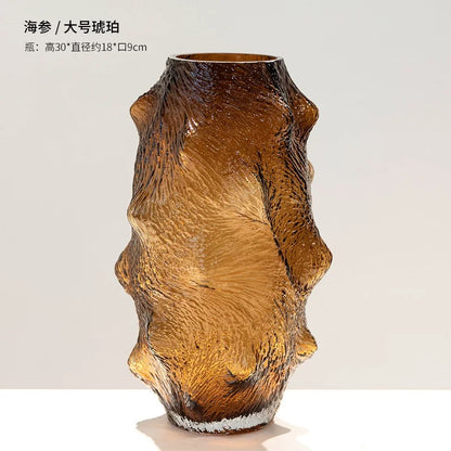 Brown Glass Vases