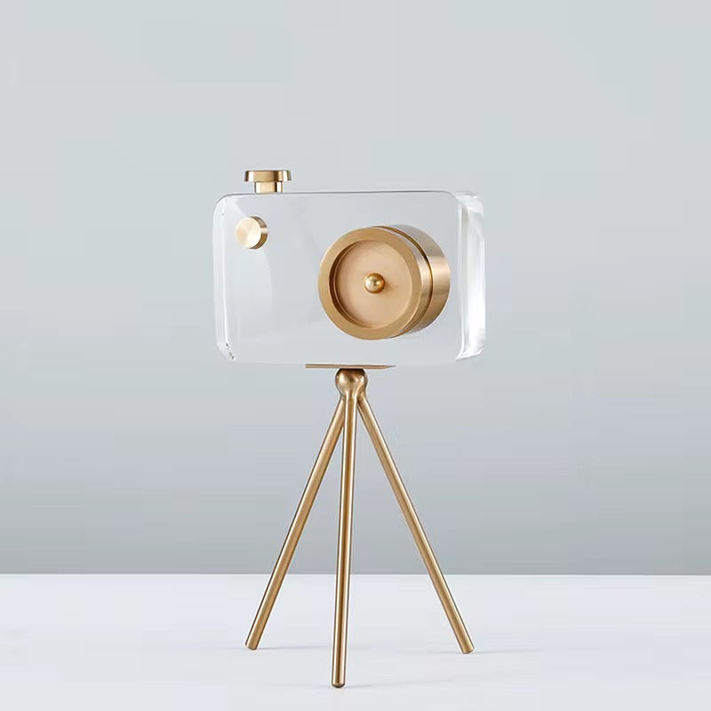 Crystal Camera With Stainless Frame
