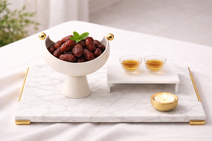 Elegant Curved Date Bowl