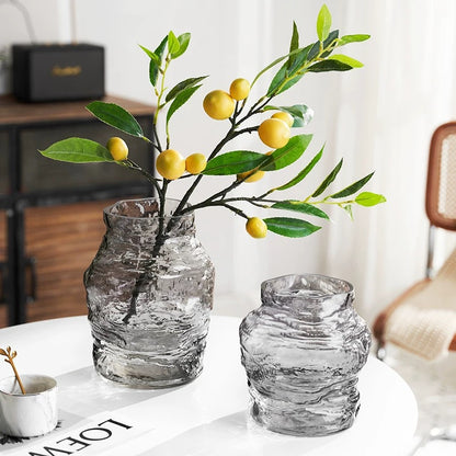 Glass Vases Set Of 2