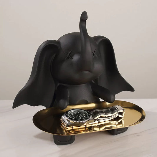 New Elephant With Tray
