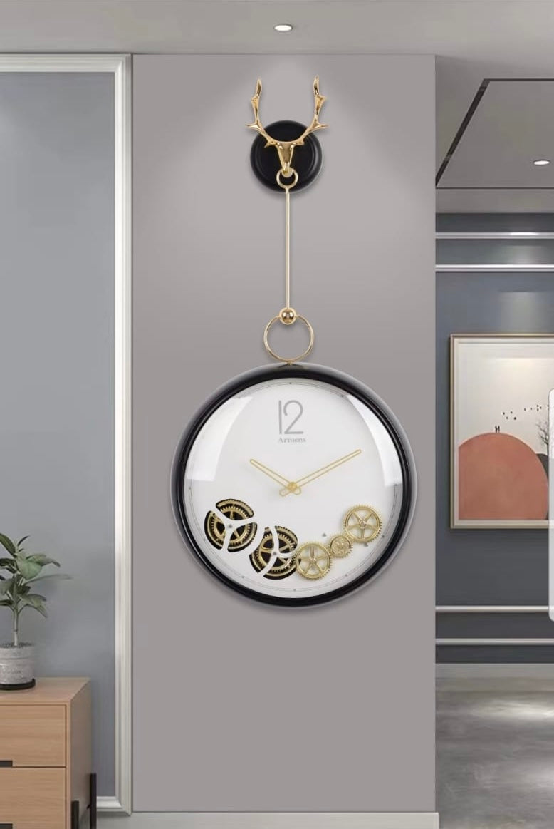 Luxury Wall clock With Deer