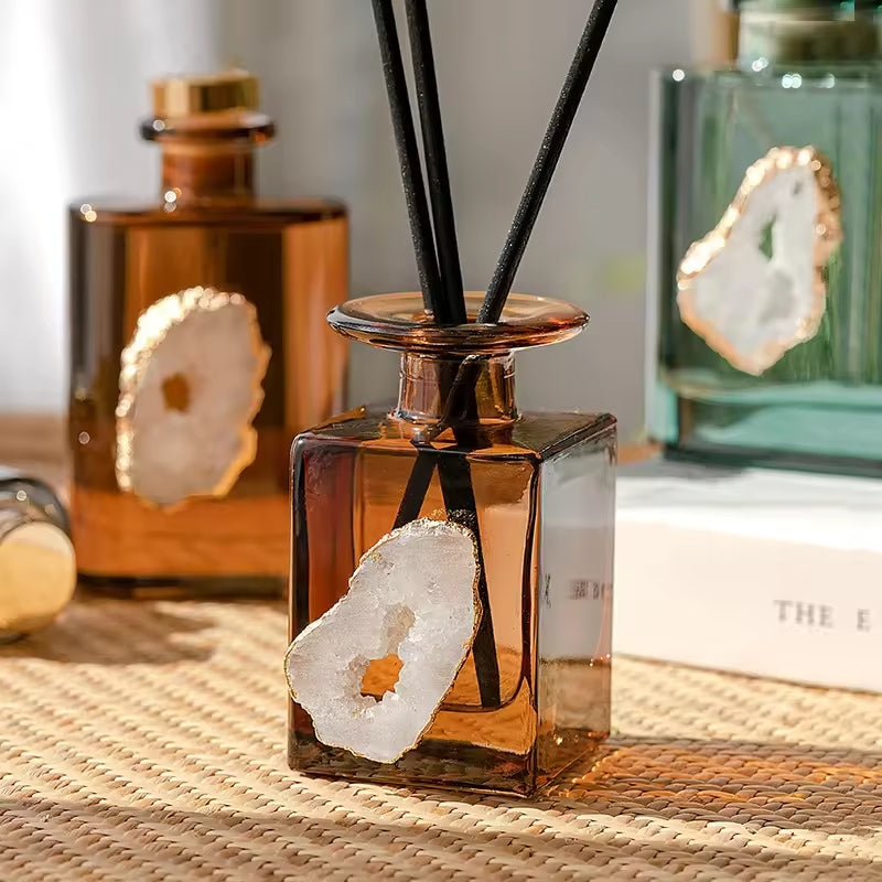 Luxury Crystal Agate Reed Diffuser Aroma