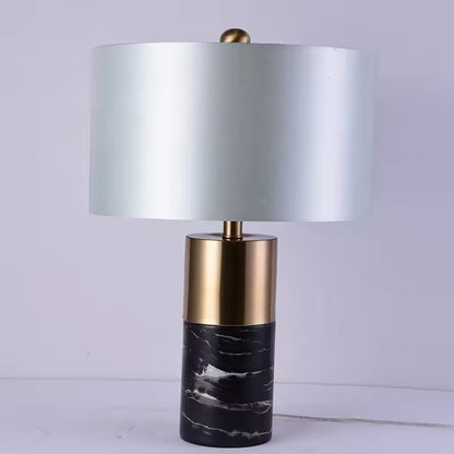 Luxury Marble & Stainless Table Lamp