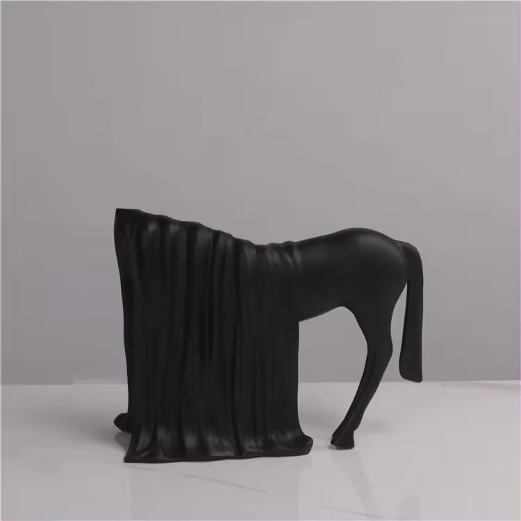 Abstract Horse Figurine With Sleek Lines