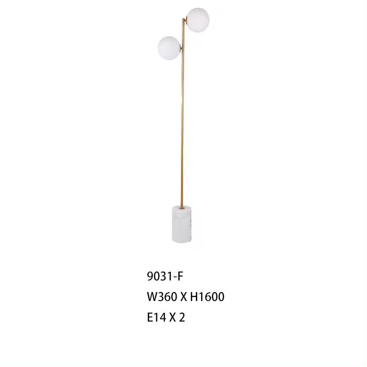 Floor Lamp With Luxury Marble Base