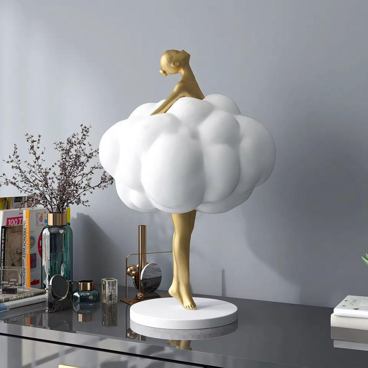 Cloud Ballet Girl Sculpture 90cm