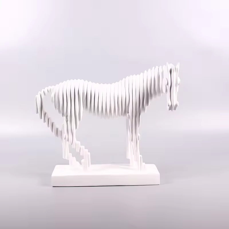 Modern Horse Sculpture Resin Ornaments