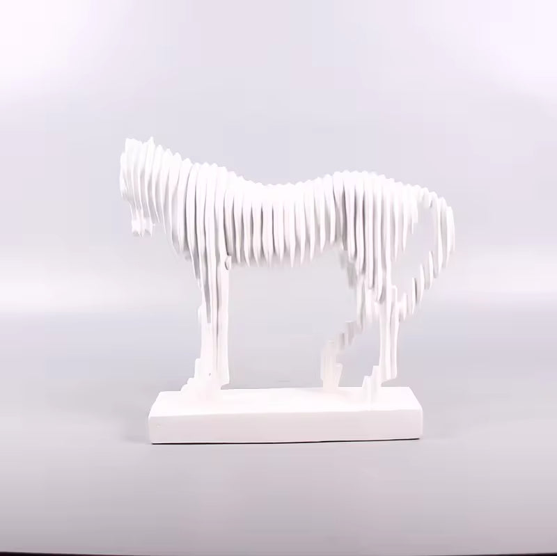 Modern Horse Sculpture Resin Ornaments