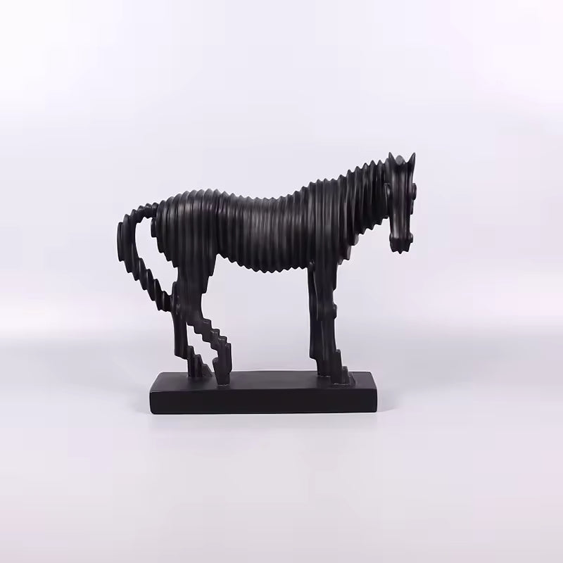 Modern Horse Sculpture Resin Ornaments