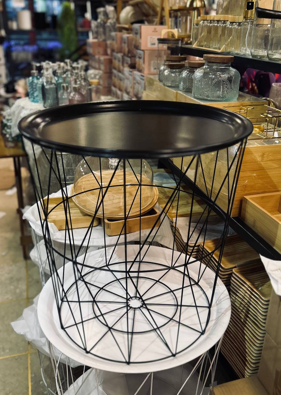 Metal Storage Table