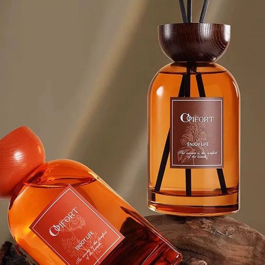 Comfort Reed Diffuser – Amber Glass Home Fragrance (350Ml)