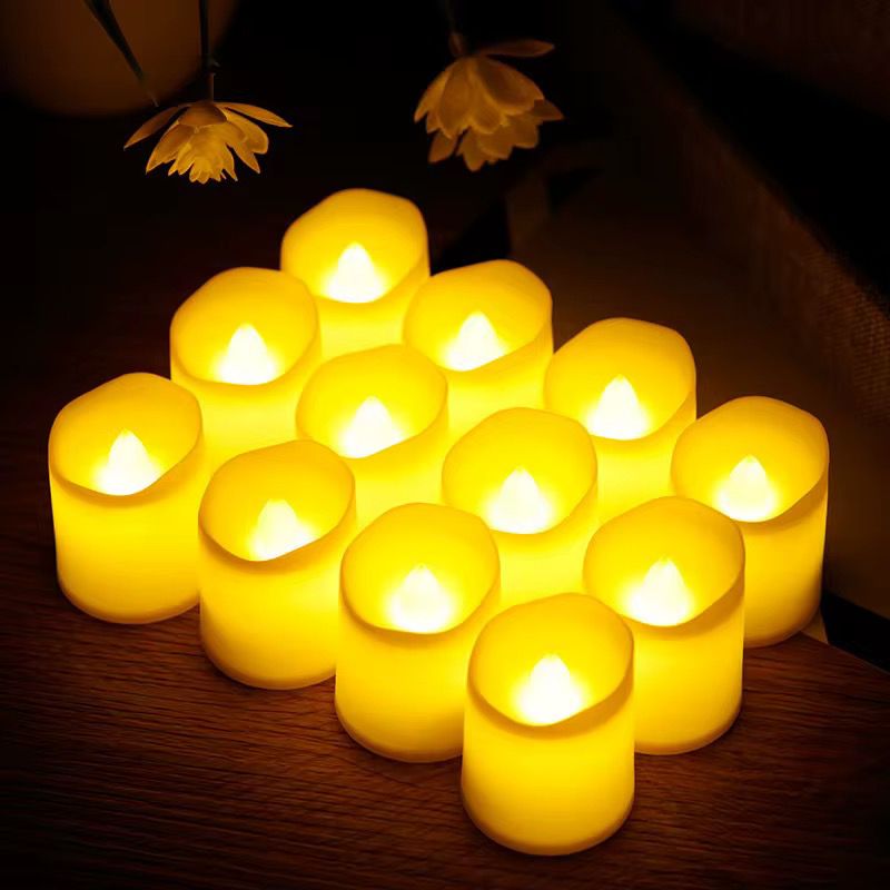 LED Flameless Candle pack of 12 piece