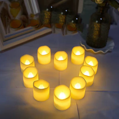 LED Flameless Candle pack of 12 piece