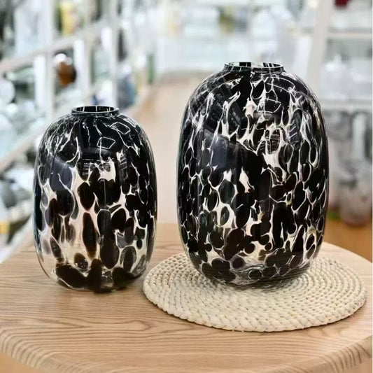 Art Glass Vase -set of 2