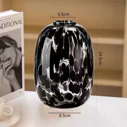 Art Glass Vase -set of 2