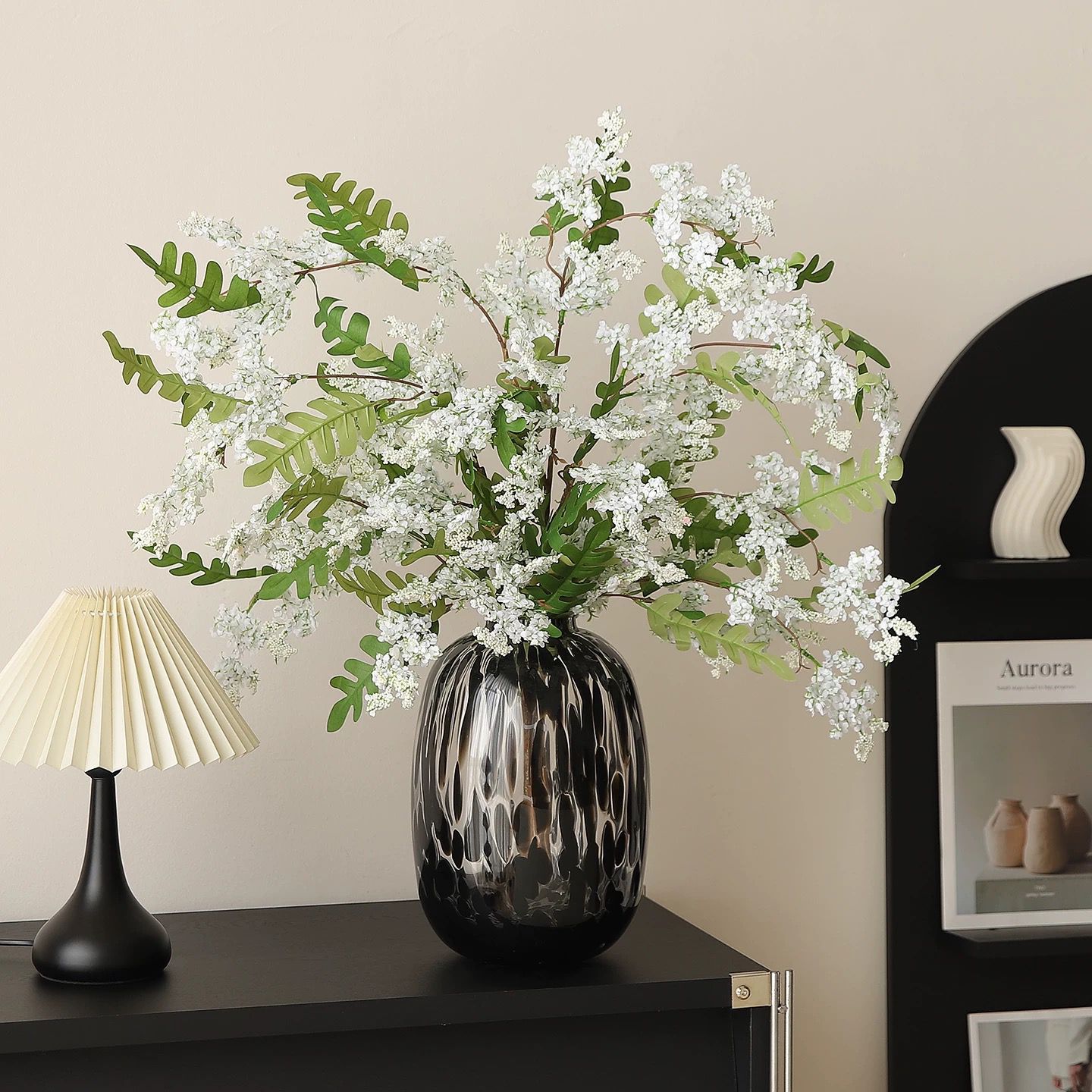 Art Glass Vase -set of 2