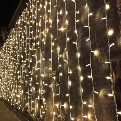 LED Curtain Fairy Lights -3m