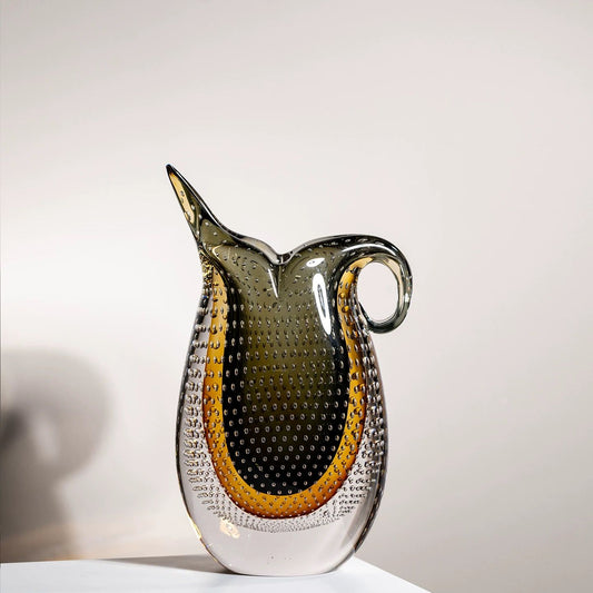 Artistic Glass Vases - brown
