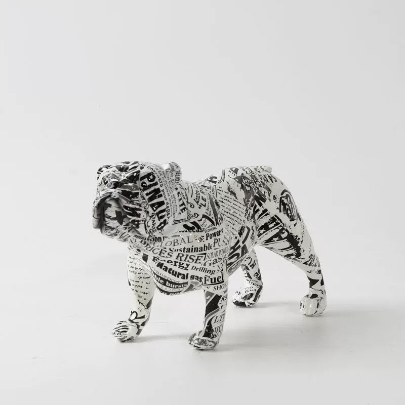 Drawings Bulldog Sculpture