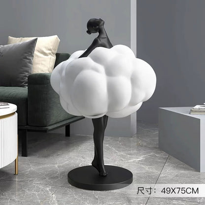 Cloudy Girl Sculpture - Available In 2 Sizes