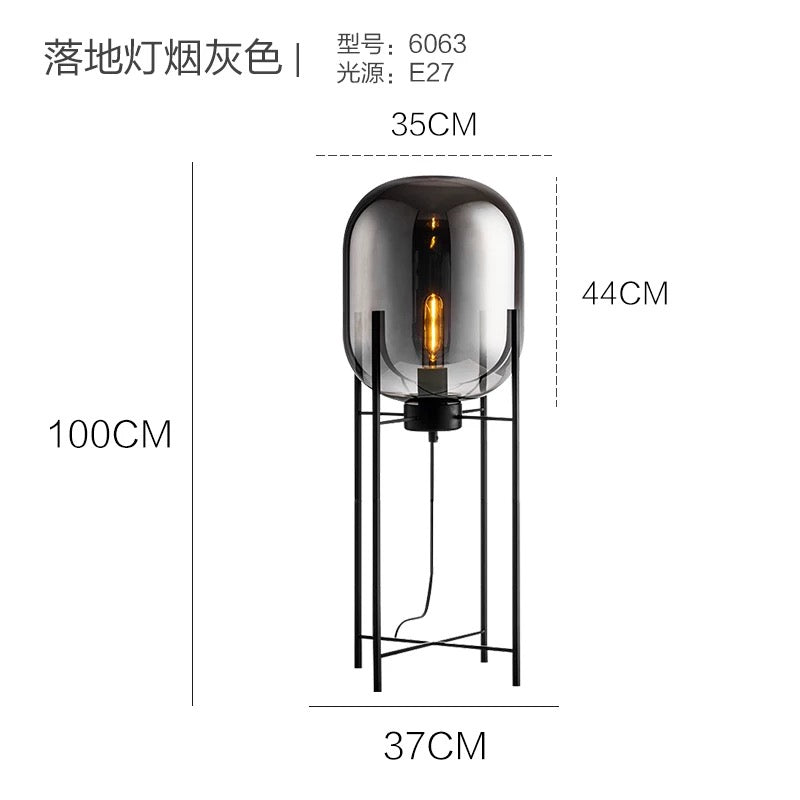 Modern Floor Lamp With Bulb